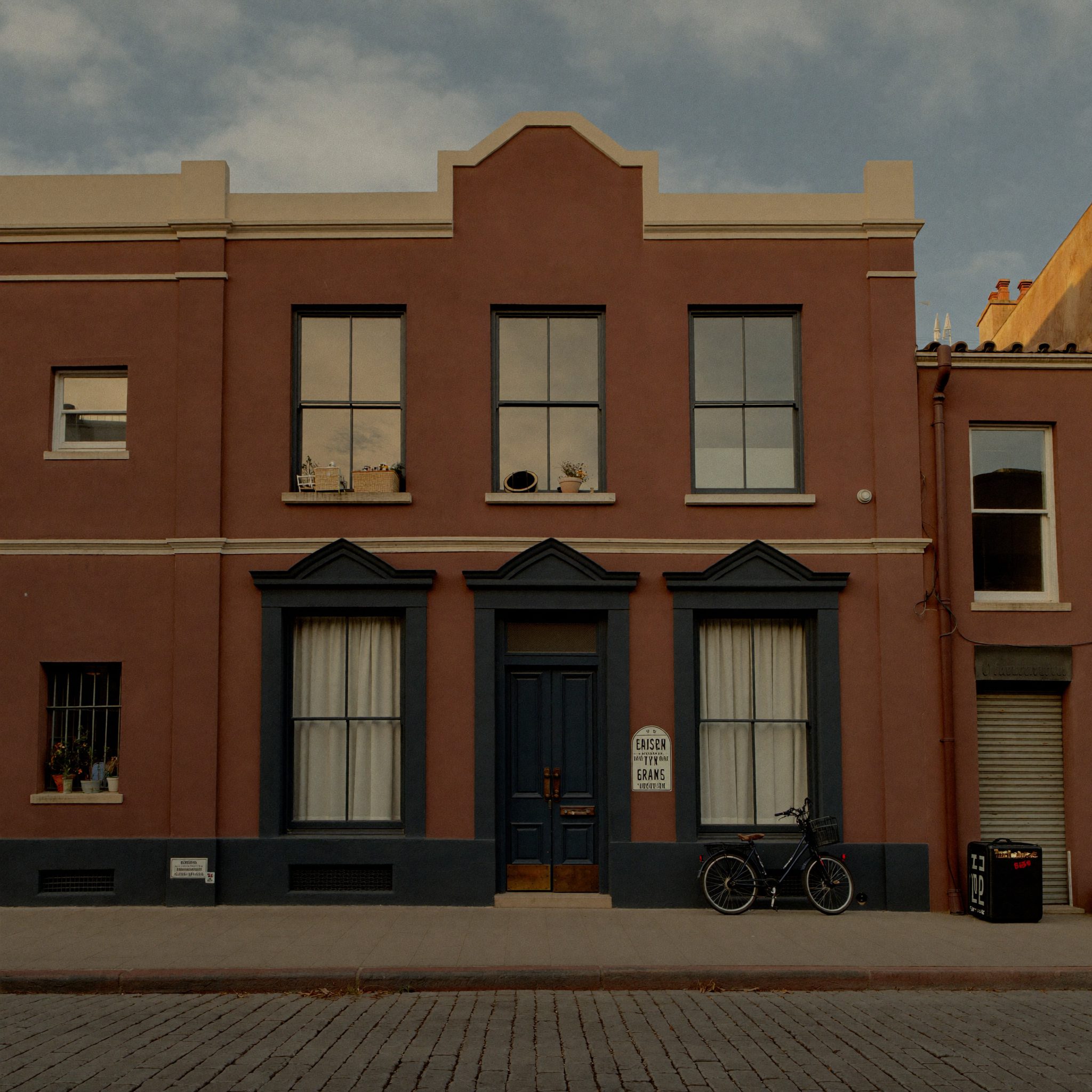 Soventa office facade in De Waterkant, Cape Town